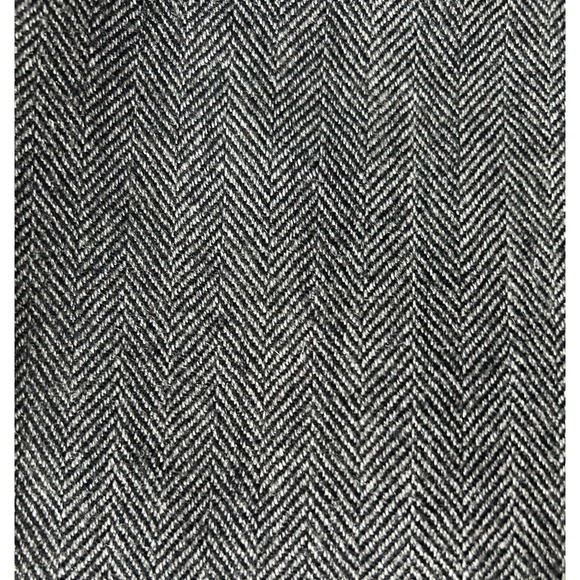 Joseph & Feiss Size 41L 100% Lambs Wool Herringbone Blazer Jacket‎ Gray Black - Picture 4 of 7